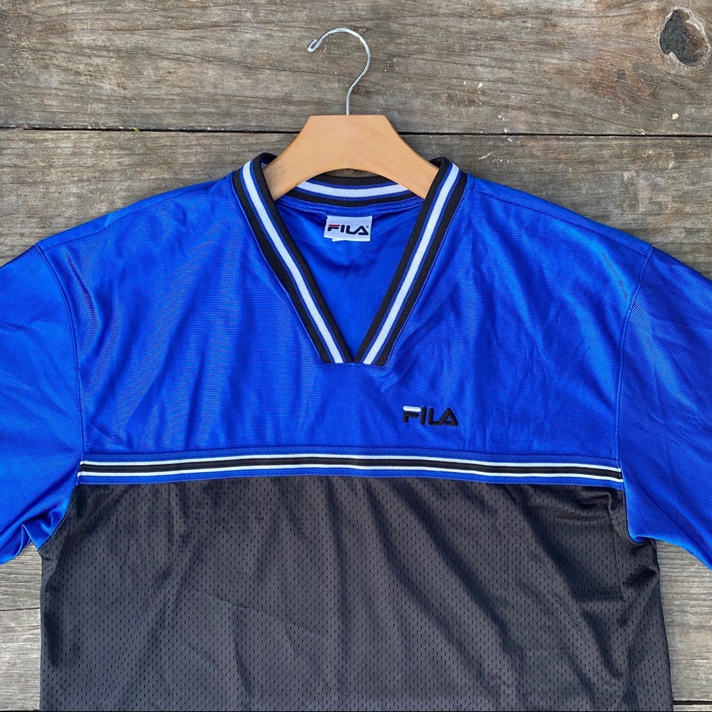 🔥Vintage 90s FILA Jersey Made in USA | Small